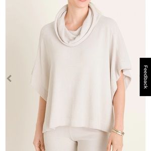 Barefoot Dream Cowl neck  Poncho